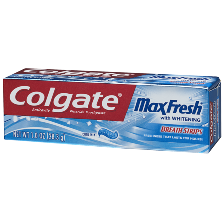 Colgate Colgate Max Fresh With Whitening Cool Mint Toothpaste 1 oz., PK24 176664